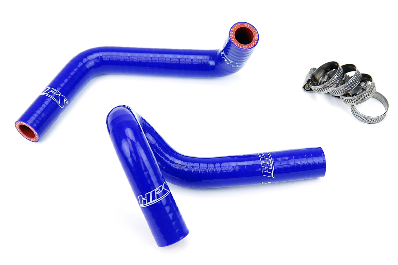 HPS Performance 57-1310-BLUE Silicone Heater Coolant Hose Kit For Mazda 94-97 Miata 1.8L