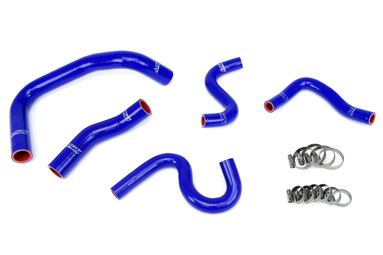 HPS Performance 57-1337-BLUE Silicone Radiator/Heater Coolant Hose Kit For 85-87 Toyota Corolla AE86 4A-GEU LHD
