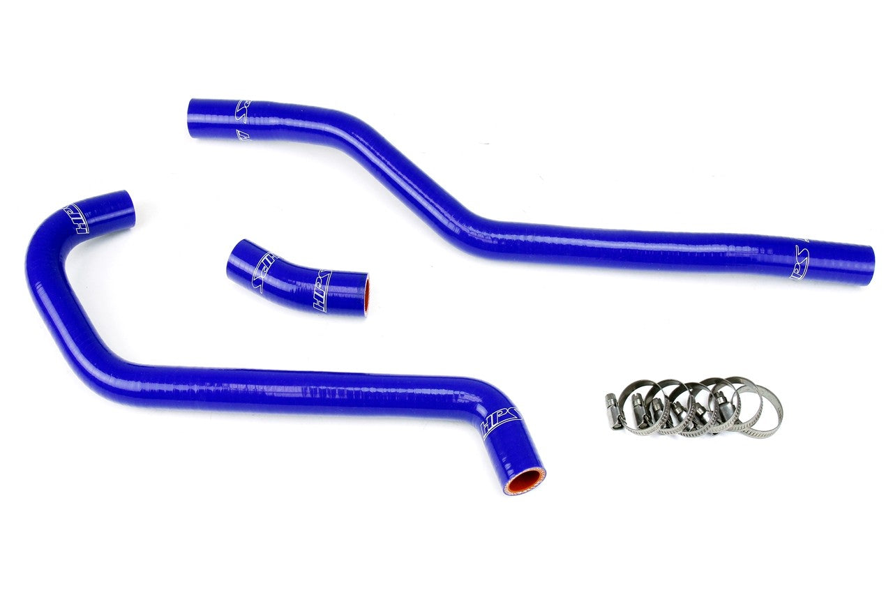 HPS Performance 57-1347-BLUE Silicone Radiator Coolant Hose Kit For 06-12 Yamaha YFM700 Raptor