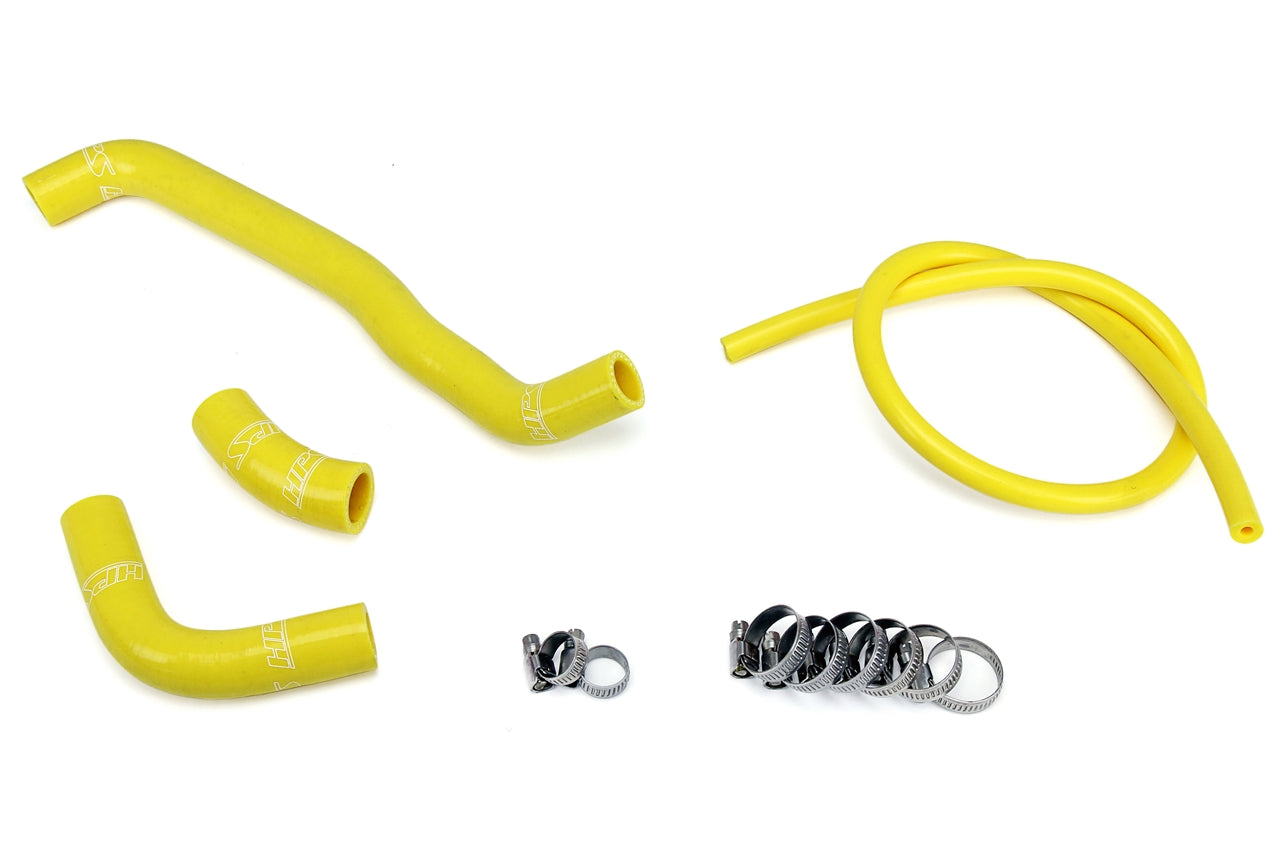 HPS Performance 57-1359-YLW Silicone Radiator Coolant Hose Kit For 00-08 Suzuki DRZ400S DRZ400SM