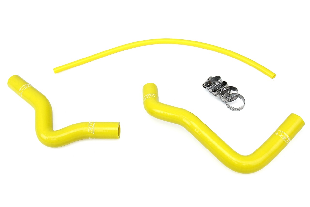 HPS Performance 57-1362-YLW Silicone Radiator Coolant Hose Kit For Suzuki 02-12 RM85