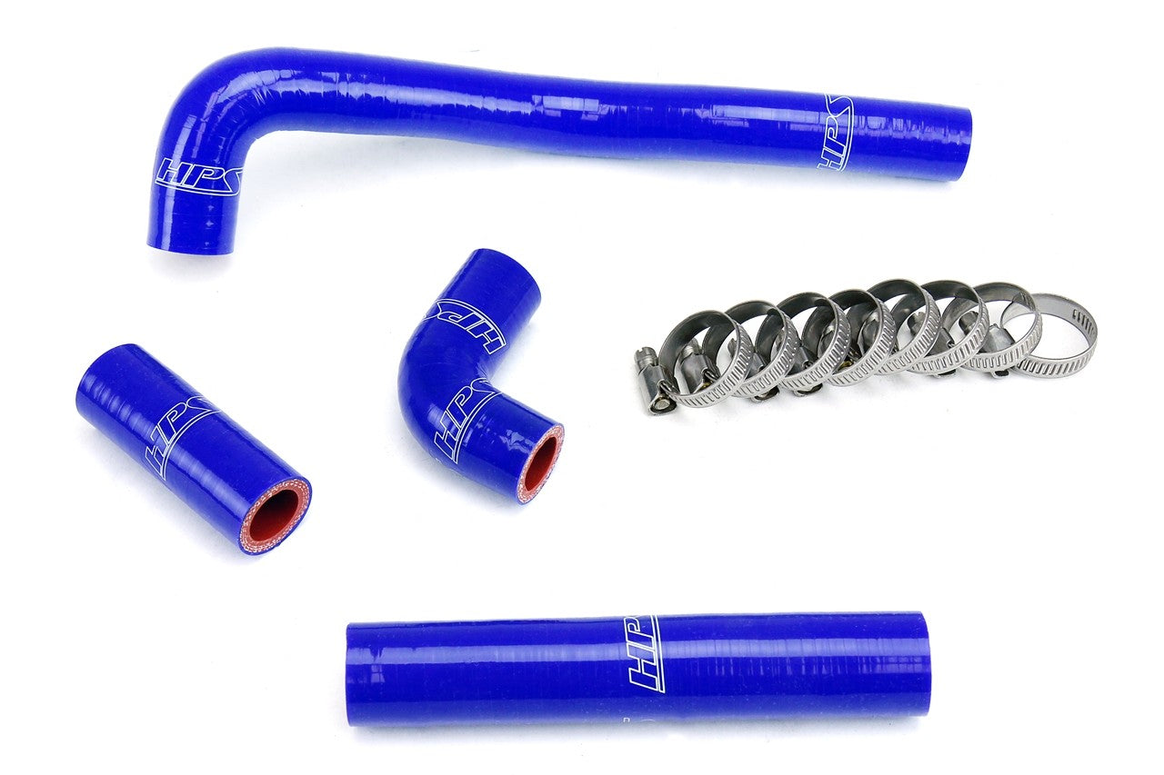 HPS Performance 57-1367-BLUE Silicone Radiator Coolant Hose Kit For 88-04 Kawasaki KX500
