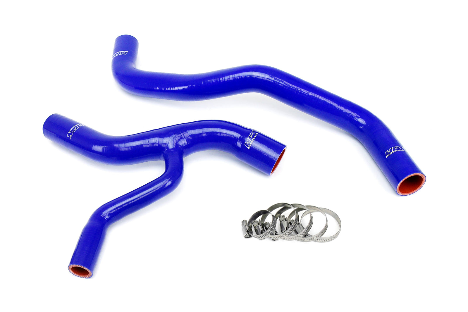 57-1416R-BLUE HPS Blue Silicone Radiator Coolant Hose For 96-00 Ford Mustang GT 4.6L V8