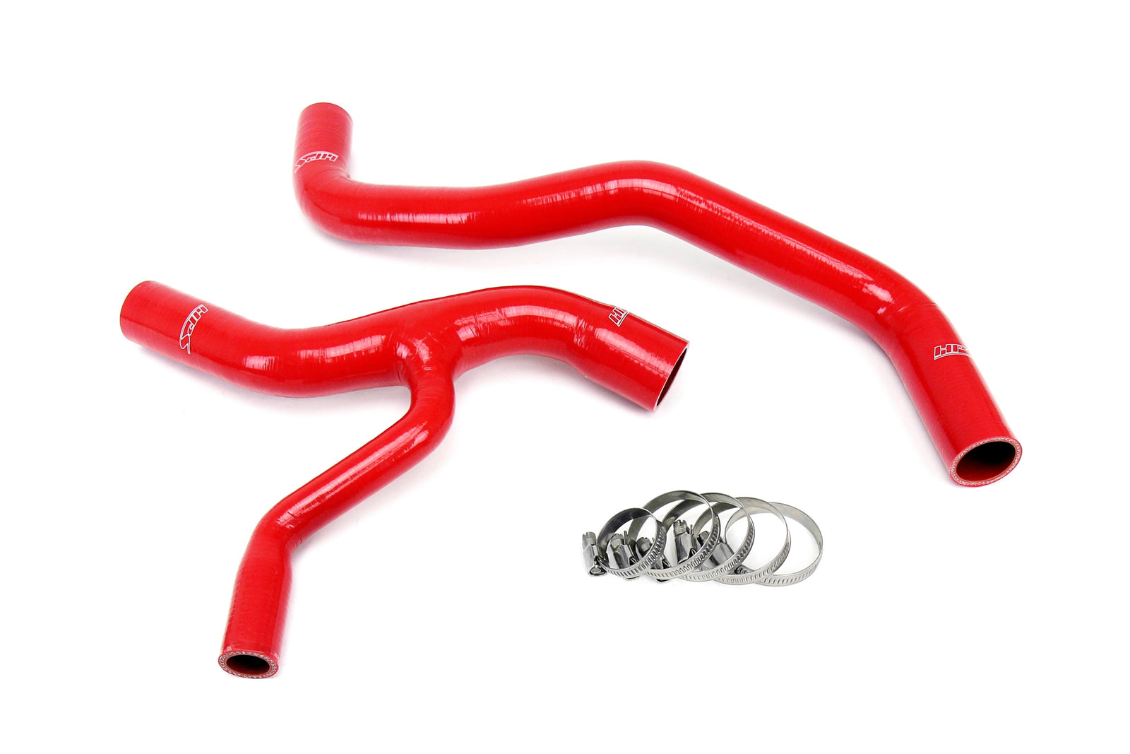 57-1416R-RED HPS Red Silicone Radiator Coolant Hose For 96-00 Ford Mustang GT 4.6L V8