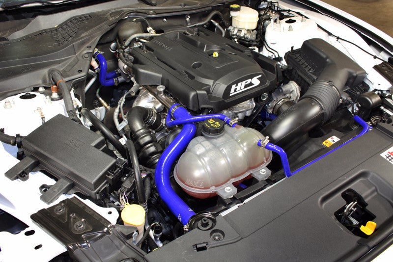 HPS Performance installation Silicone Radiator/Heater Coolant Hose Kit For 15-19 Ford Mustang EcoBoost 2.3L Turbo