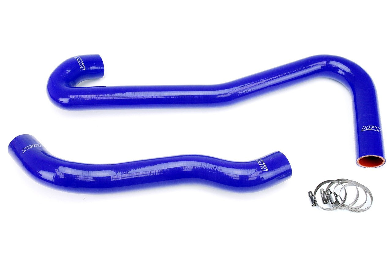 HPS Performance 57-1460-BLUE Silicone Radiator Coolant Hose Kit For 09-10 Jeep Grand Cherokee WK1 SRT8 6.1L V8