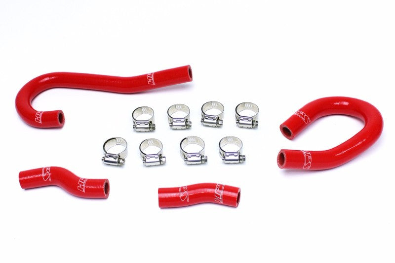 HPS Performance 57-1473-RED Silicone Heater Coolant Hose Kit For 11-14 Durango 5.7L / 12-15 Grand Cherokee 5.7L 6.4L