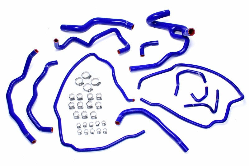 HPS Performance 57-1511-BLUE Silicone Radiator/Heater Coolant Hose Kit For 07-09 Mazda Mazdaspeed 3 2.3L Turbo