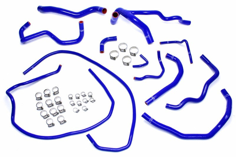 HPS Performance 57-1512-BLUE Silicone Radiator/Heater Coolant Hose Kit For 10-13 Mazda Mazdaspeed 3 2.3L Turbo