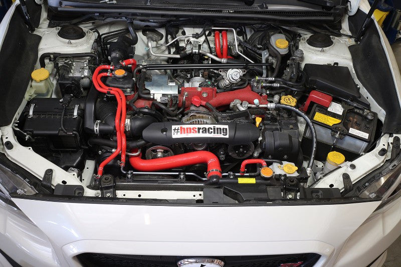 HPS Performance installation Silicone Radiator/Heater Coolant Hose Kit For 15-21 Subaru WRX STI 2.5L Turbo VA