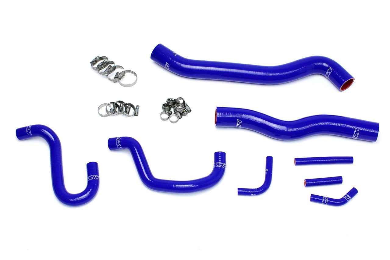 HPS Performance 57-1518-BLUE Silicone Radiator/Heater Coolant Hose Kit For 13-16 Hyundai Genesis Coupe 3.8L V6 LHD