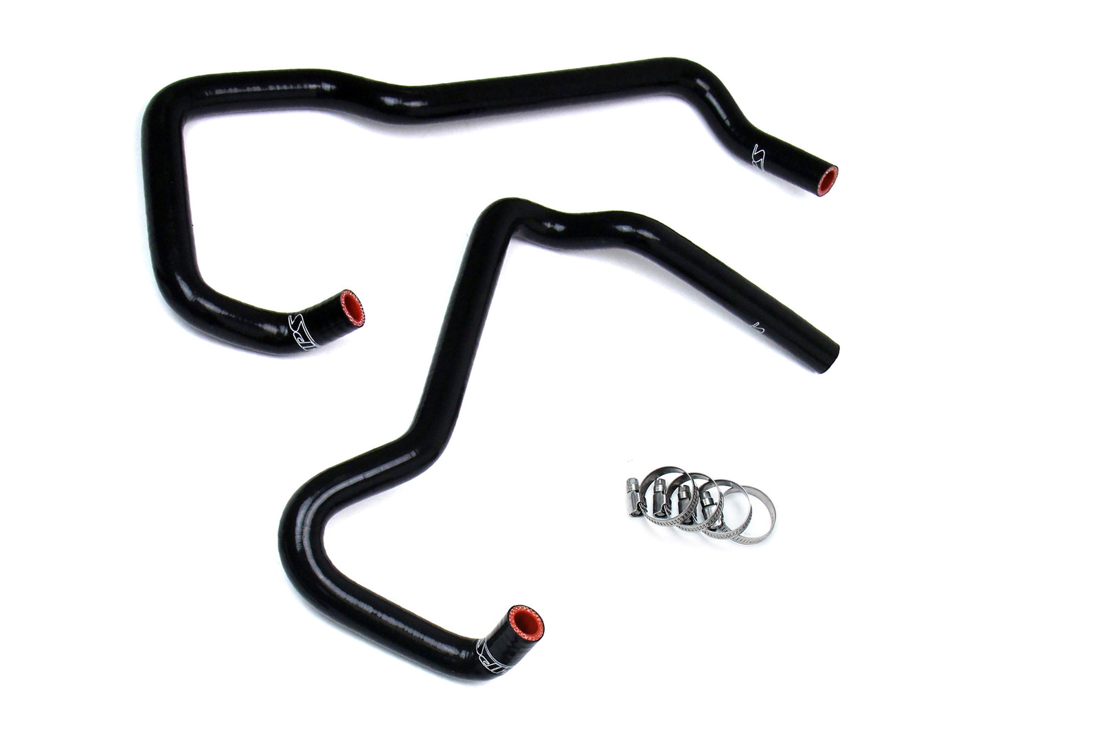 57-1581H-BLK HPS Black Silicone Heater Coolant Hose Kit For 16-23 Toyota Tacoma 3.5L V6