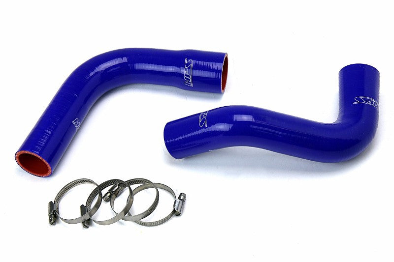 HPS Performance 57-1588-BLUE Silicone Radiator Coolant Hose Kit For 74-85 Jeep CJ5 CJ7 CJ8 Scrambler 4.2L