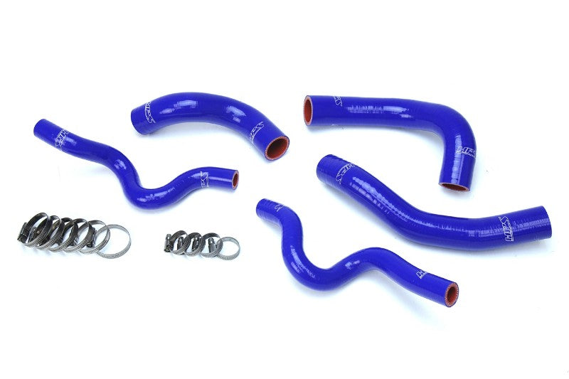 HPS Performance 57-1630-BLUE Silicone Radiator Coolant Hose Kit For 13-17 Hyundai Veloster 1.6L Turbo