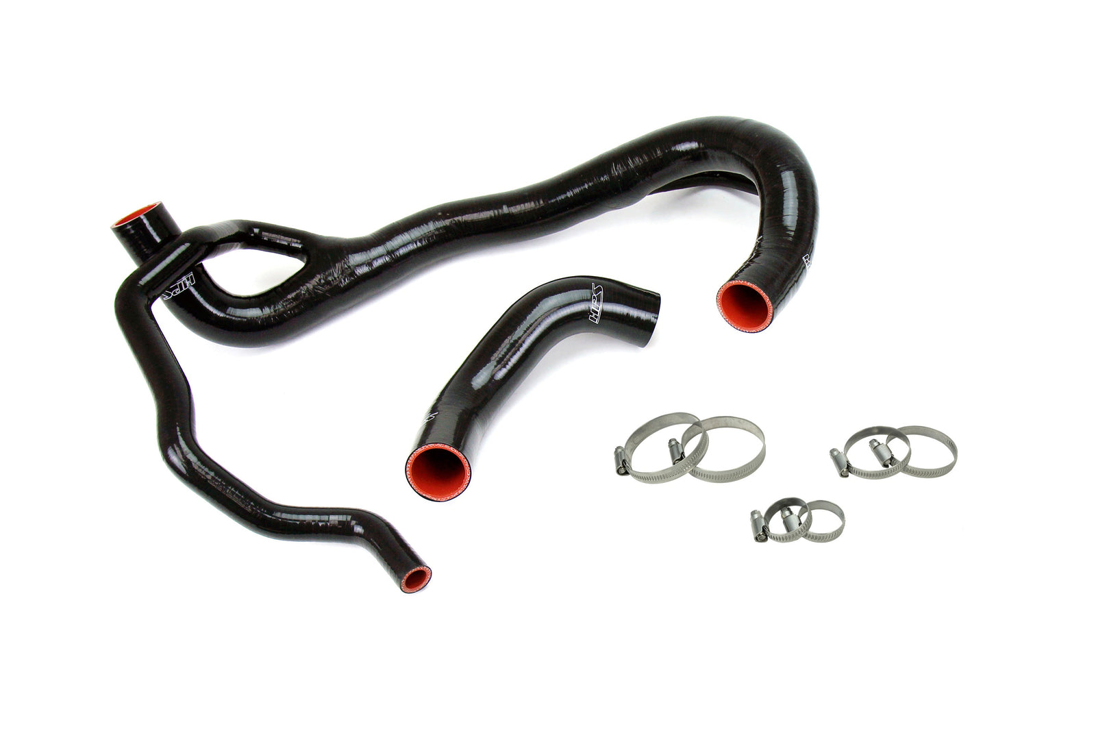 57-1675R-BLK HPS Black 3-Ply Silicone Radiator Hose Kit For 15-23 Challenger/Charger 6.4 V8