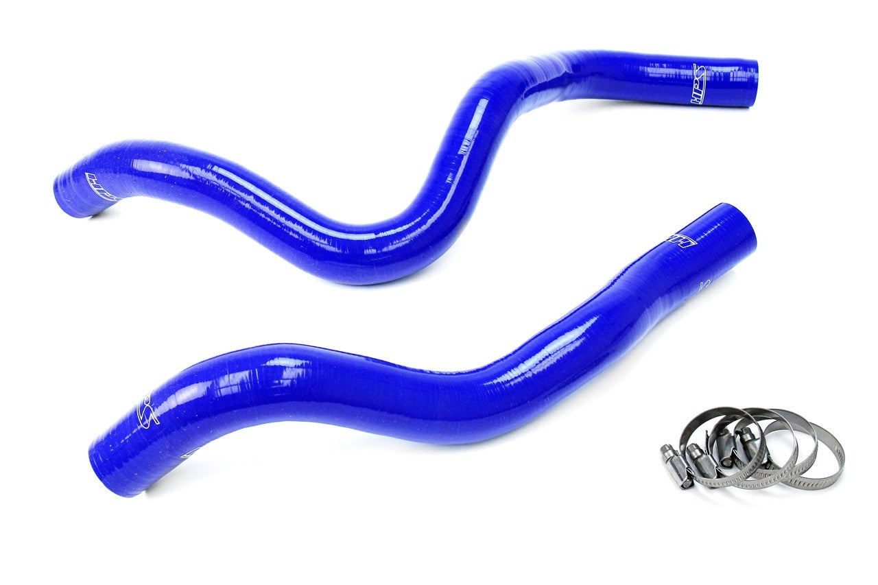 HPS Performance 57-1677-BLUE Silicone Radiator Coolant Hose Kit For 16-20 Honda Pilot / 17-19 Ridgeline 3.5L V6 6AT
