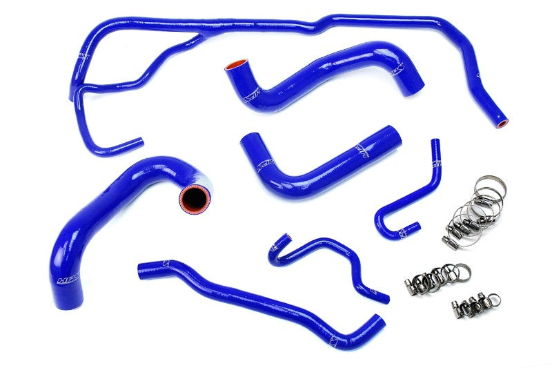 HPS Performance 57-1725-BLUE Silicone Radiator Coolant Hose Kit For 16 Scion iM / 17-18 Toyota Corolla iM 1.8L