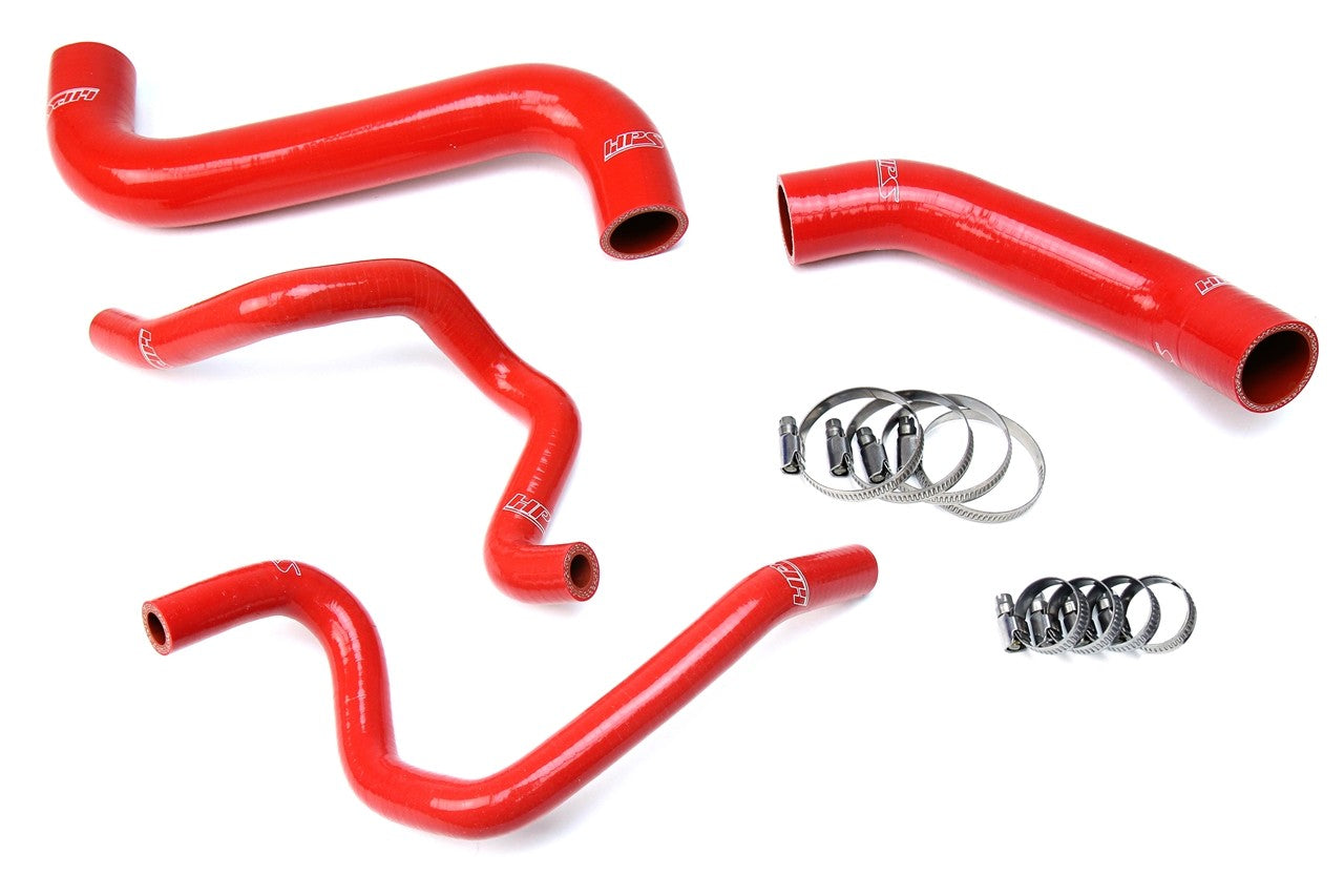 HPS Performance 57-1732-RED Silicone Radiator/Heater Coolant Hose Kit For 03 Subaru Impreza 2.5L Non Turbo