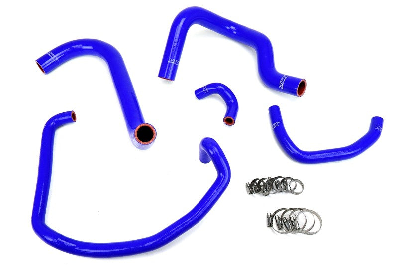 HPS Performance 57-1746-BLUE Silicone Radiator/Heater Coolant Hose Kit For 95-04 Toyota Tacoma 2.4L 4Cyl