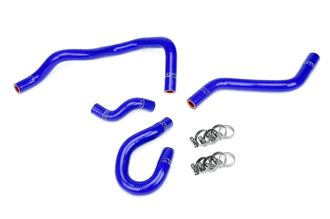 HPS Performance 57-1774-BLUE Silicone Heater Coolant Hose Kit For 96-00 Honda Civic EX HX 1.6L D16 SOHC