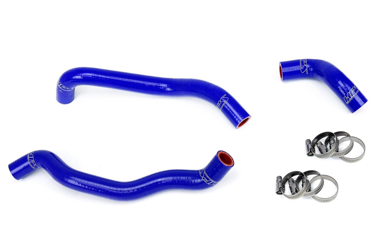 HPS Performance 57-1792H-BLUE Silicone Heater Coolant Hose Kit For Infiniti 06-09 M35 3.5L V6