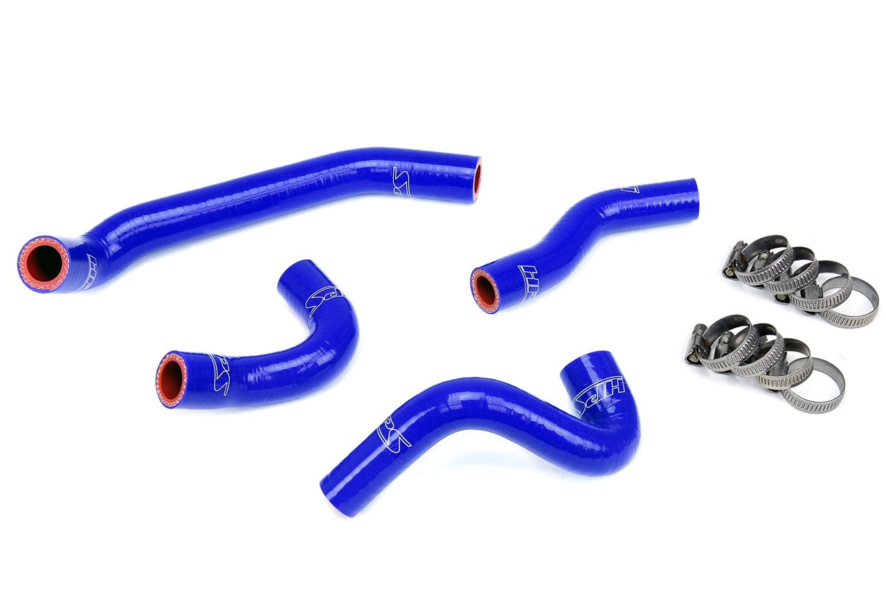 HPS Performance 57-1824-BLUE Silicone Radiator Coolant Hose Kit For 18-19 Husqvarna Vitpilen 401 / KTM Duke 390