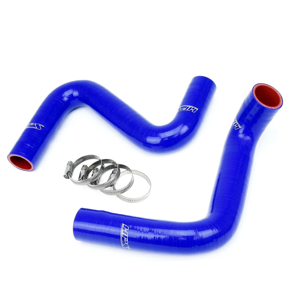 HPS Performance 57-1957-BLUE Silicone Radiator Hose Kit For Nissan 240SX LS Swap (KOYO Radiator, LS1 water pump)
