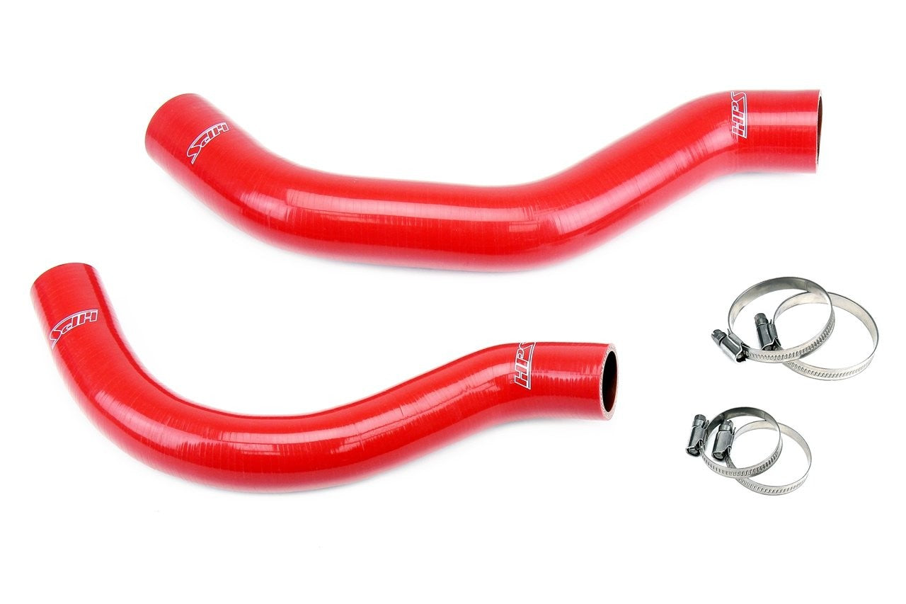 HPS Performance 57-2001-RED Silicone Radiator Coolant Hose Kit For 02-08 Dodge Ram 1500 4.7L V8