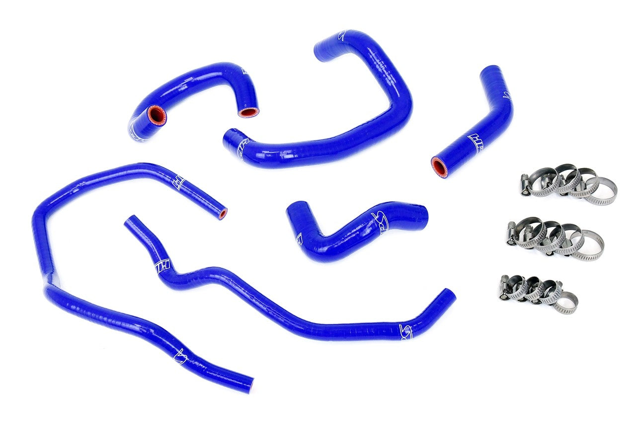 HPS Performance 57-2014-BLUE Silicone Heater Coolant Hose Kit For 93-98 Toyota Supra 3.0L Non Turbo