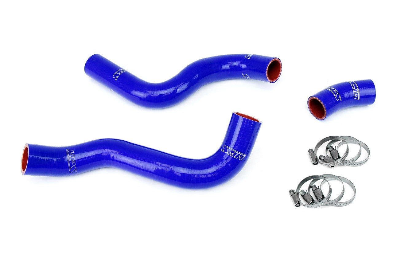 HPS Performance 57-2055-BLUE Silicone Lower & Upper Radiator Coolant Hose Kit For 11-13 Infiniti M56 / 14-19 Q70 5.6L V8