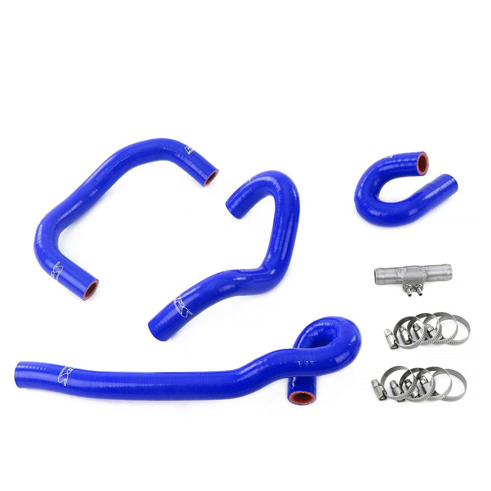 HPS Performance 57-2093-BLUE Silicone Heater Coolant Hose Kit For 95-98 Nissan Skyline GTR R33 RB26DETT