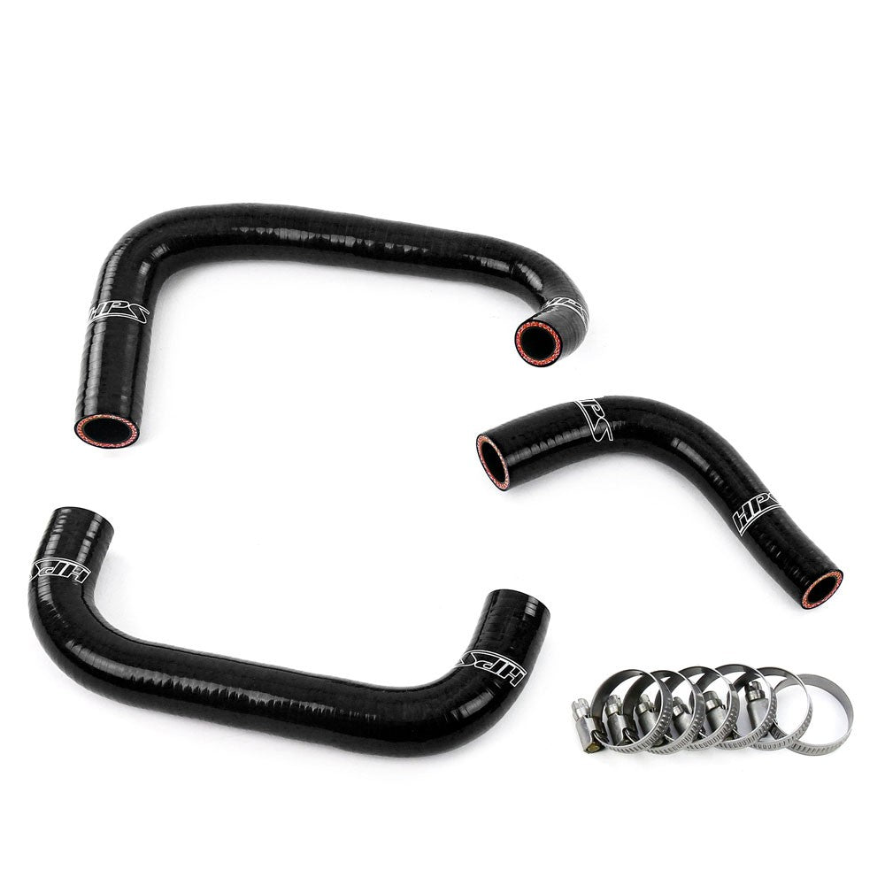 HPS Black Breather Hose Kit 95-98 Nissan Skyline GTR RB26DETT (R33) 57-2100-BLK