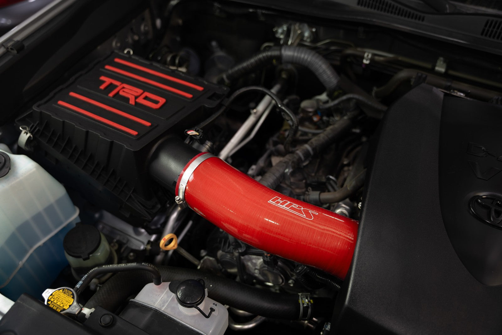 HPS Performance installation Silicone Post MAF Air Intake Hose Kit For 16-23 Tacoma 3.5L V6 TRD Airbox