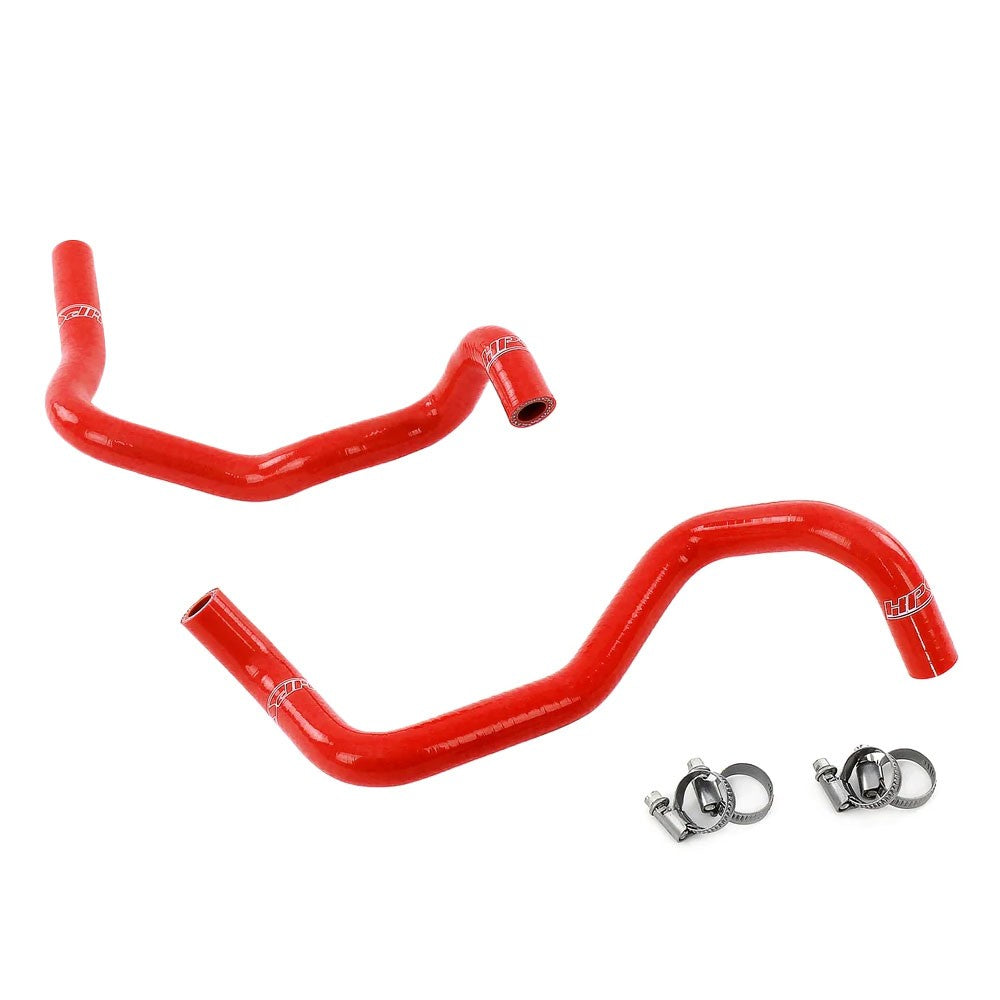 HPS Performance 57-2131H-RED Silicone Heater Coolant Hose Kit For 09-13 Subaru Forester / 08-14 Impreza 2.5L
