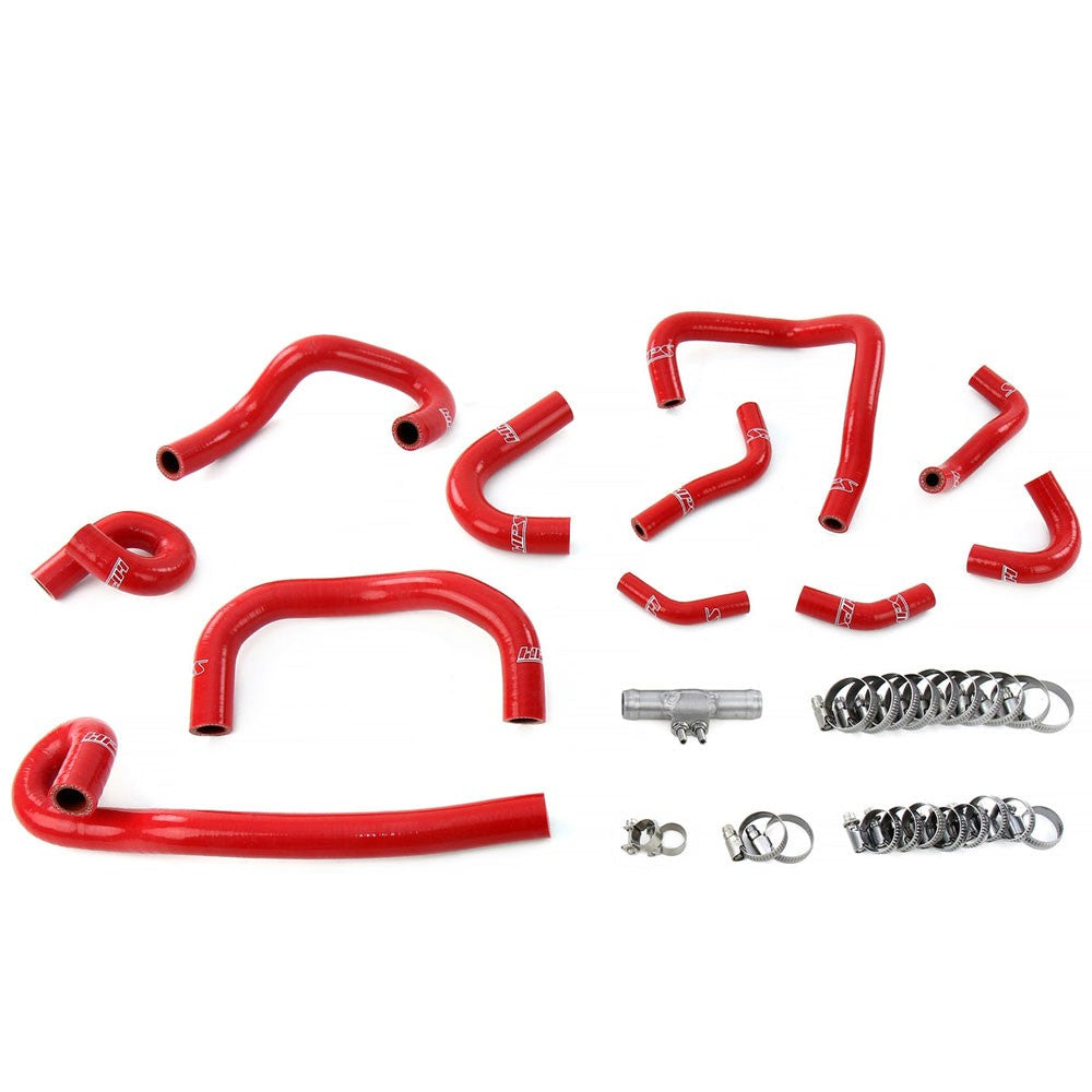 HPS Performance 57-2139-RED Silicone Heater/Ancillary Coolant Hose For 95-98 Nissan Skyline GTR R33 RB26DETT