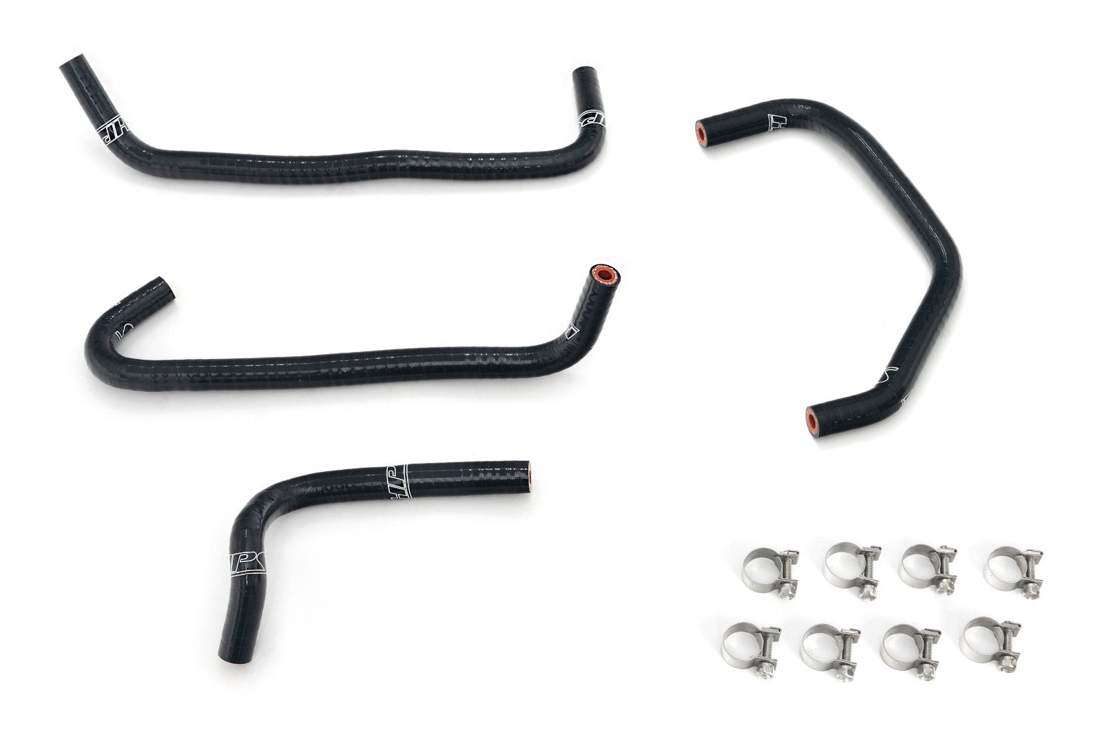 HPS Performance 57-2156-BLK Black Ancillary Coolant Hose Kit 94-97 Miata 1.8L NA8 57-2156-BLK