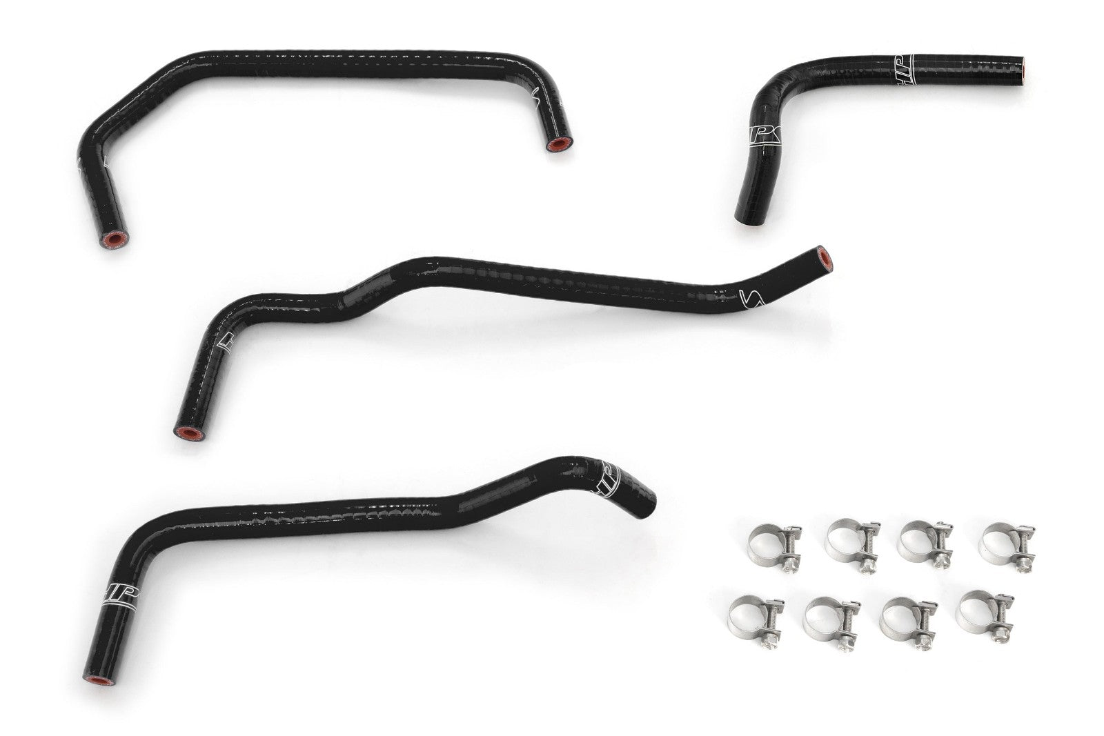 HPS Performance 57-2157-BLK Black Ancillary Coolant Hose Kit 99-20 Miata 1.8L NB1 57-2157-BLK