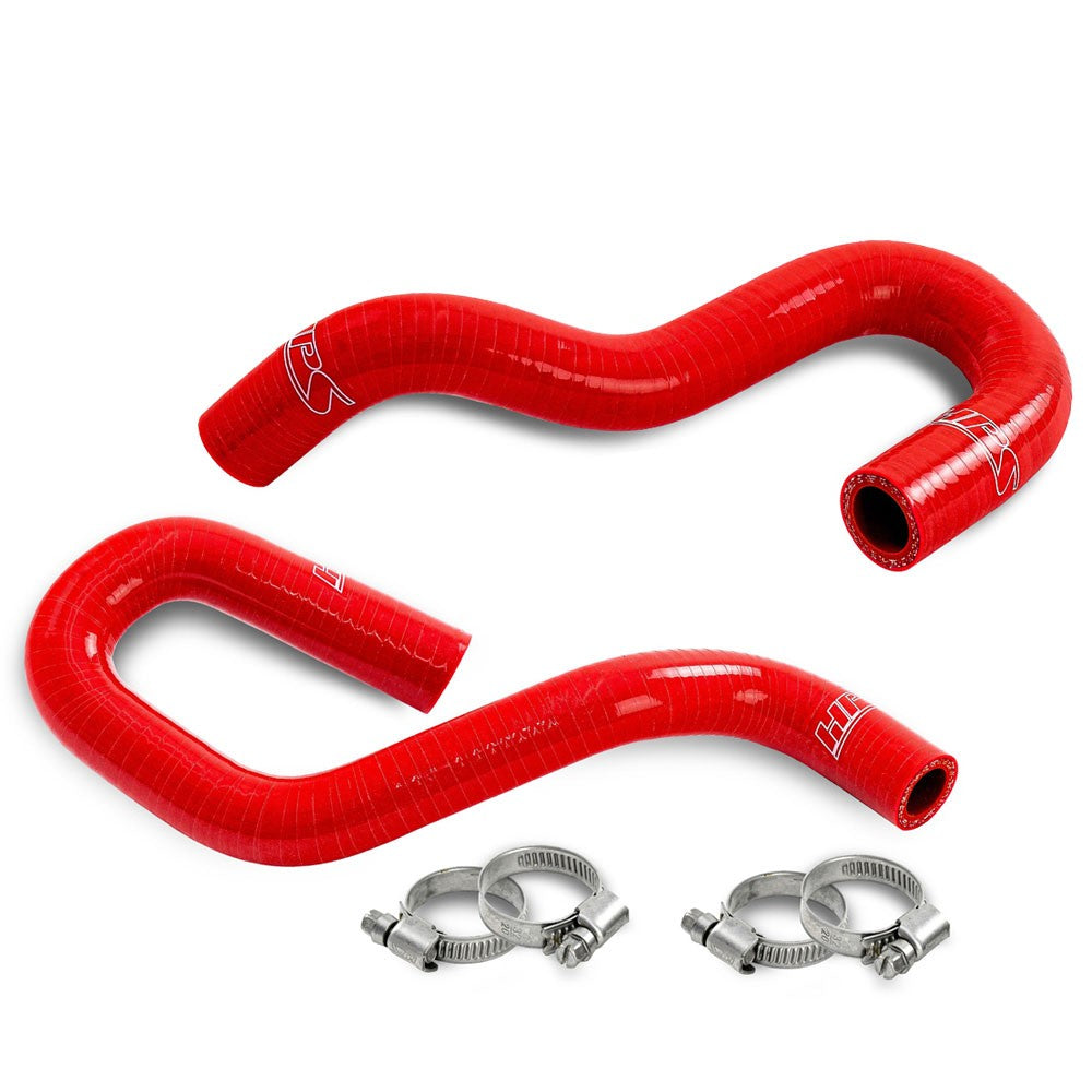 HPS Performance 57-2183-RED Silicone Heater Coolant Hose Kit For 06+ Lexus GS IS RC Series 2.5L 3.5L V6