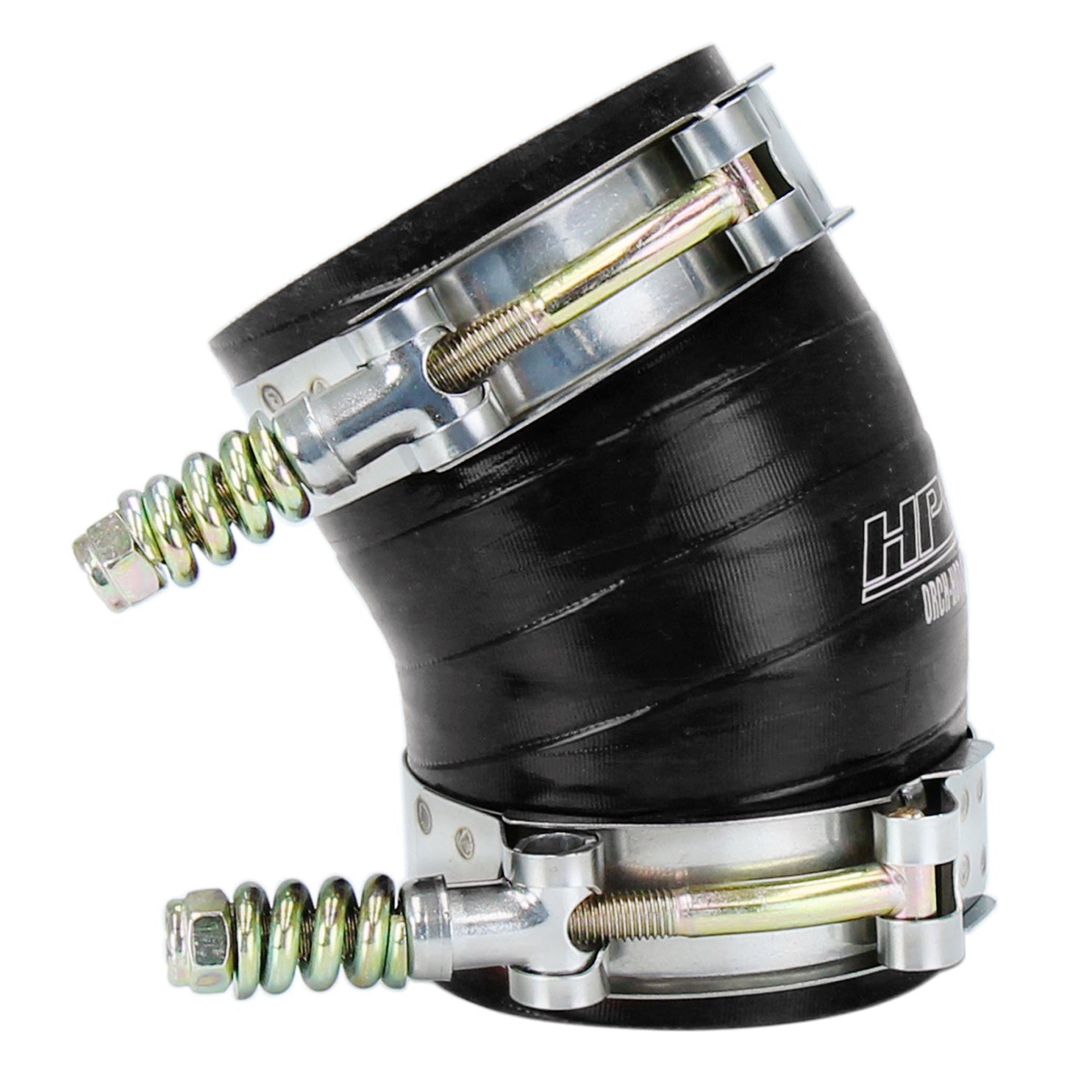 57-2228-BLK HPS Black Intercooler Boot Hose+Clamp For 03-07 SuperDuty 6.0 Diesel 57-2228-BLK