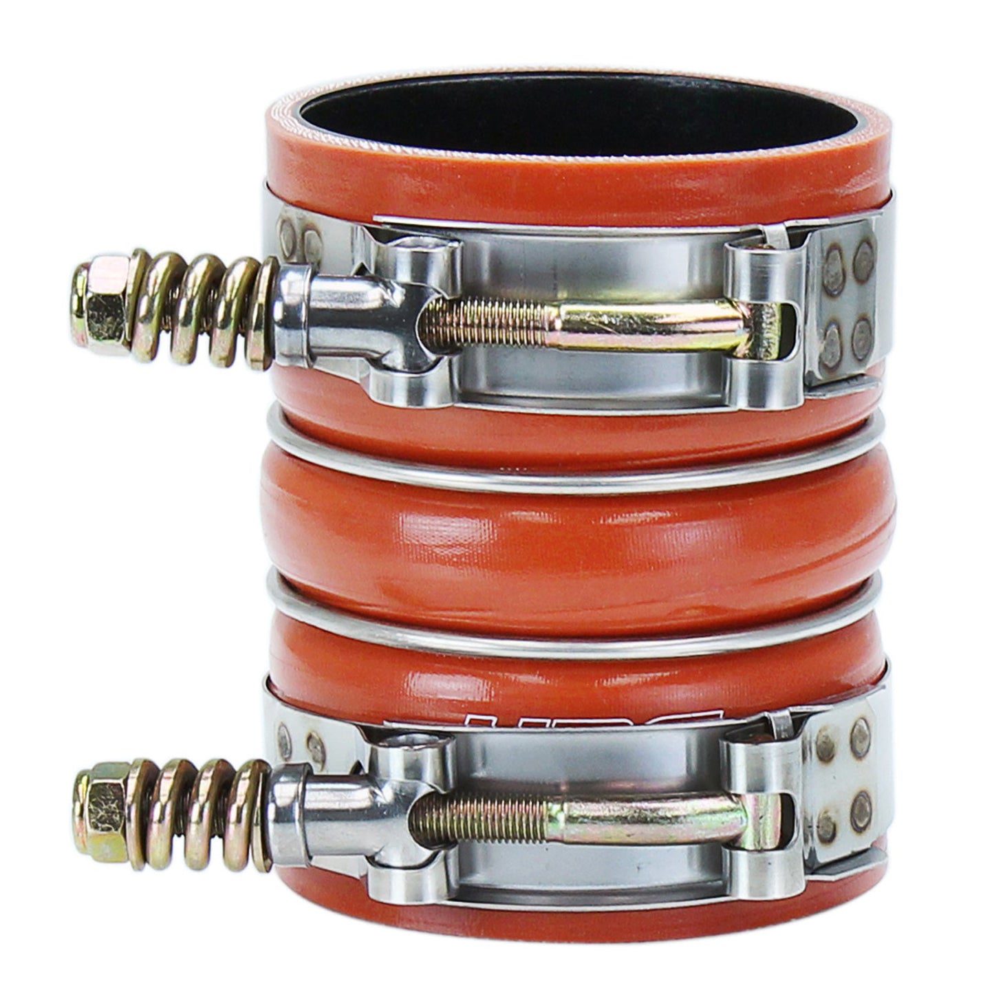 57-2236 HPS Orange Intercooler Boot Hose+Clamp For 08-10 Super Duty 6.4L Diesel 57-2236