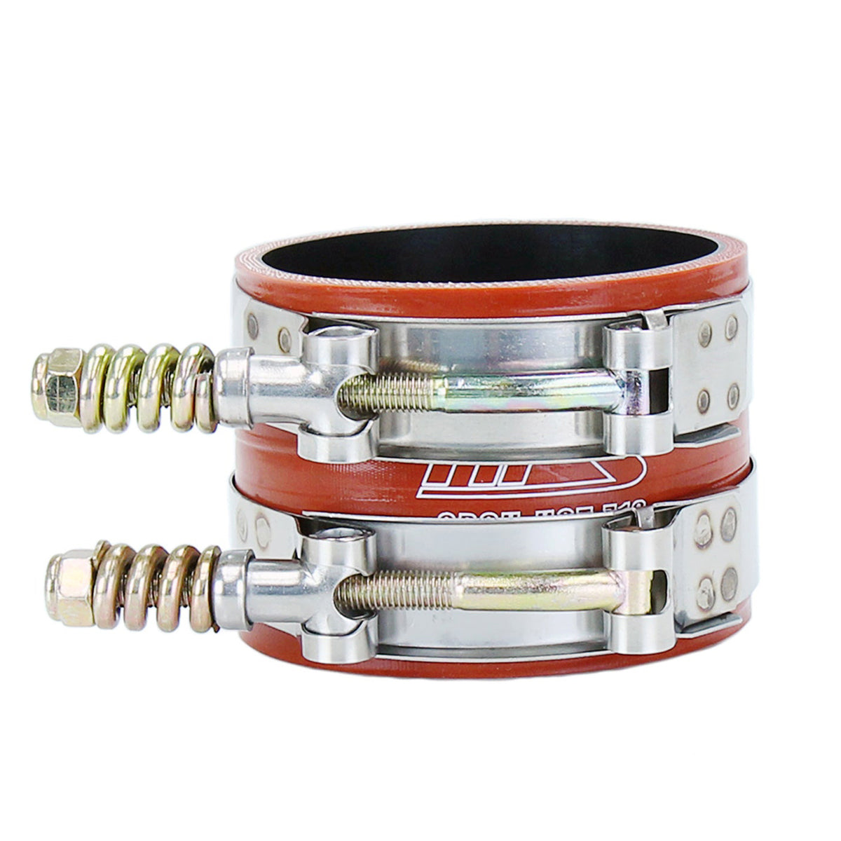 57-2241 HPS Orange Intercooler Boot Hose+Clamp For 99-03 Super Duty 6.4L Diesel 57-2241