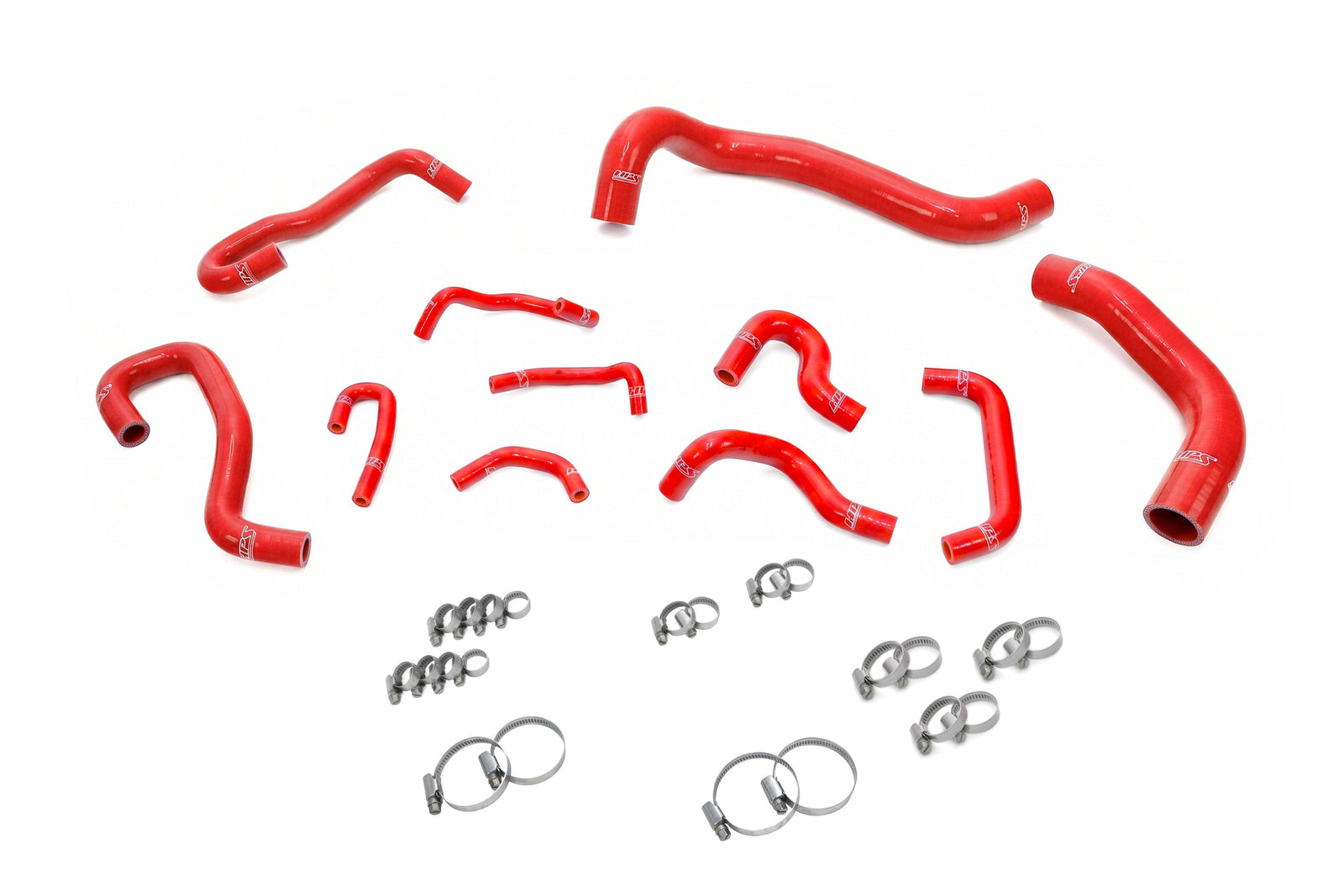 HPS 3-Ply Silicone Radiator, Heater and Ancillary Coolant Hose Kit For 07-10 Toyota Tundra 4.0L V6