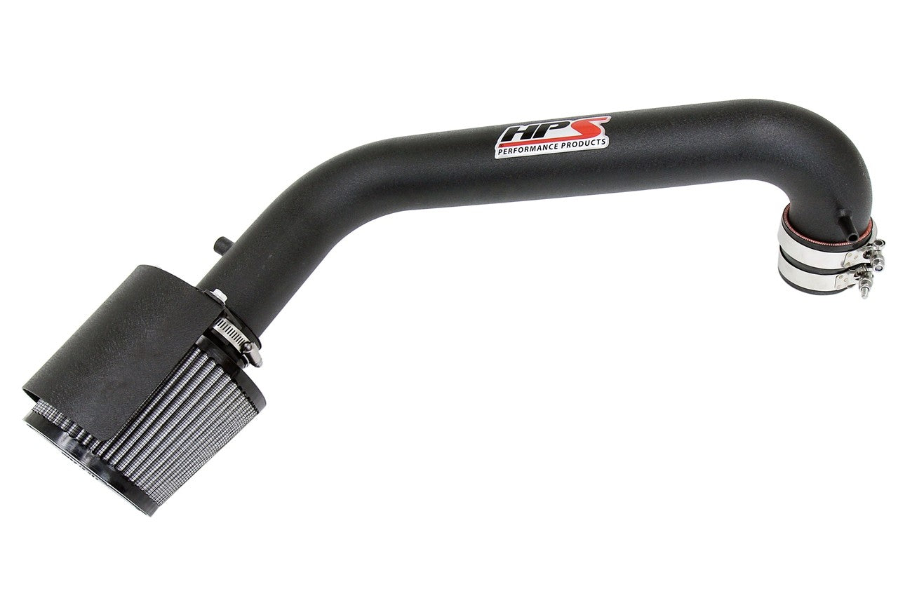 HPS Shortram Air Intake Heat Shield Kit for 96-00 Honda Civic CX DX LX SKU 827-408WB, wrinkle black product view