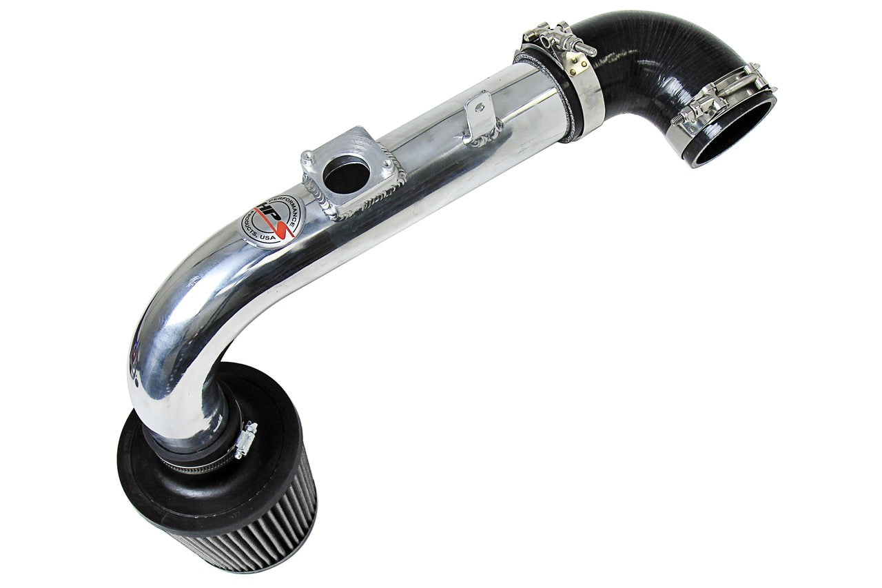 HPS Shortram Air Intake Kit for 00-05 Toyota MR2 Spyder 1.8L SKU 827-509P, polished product view