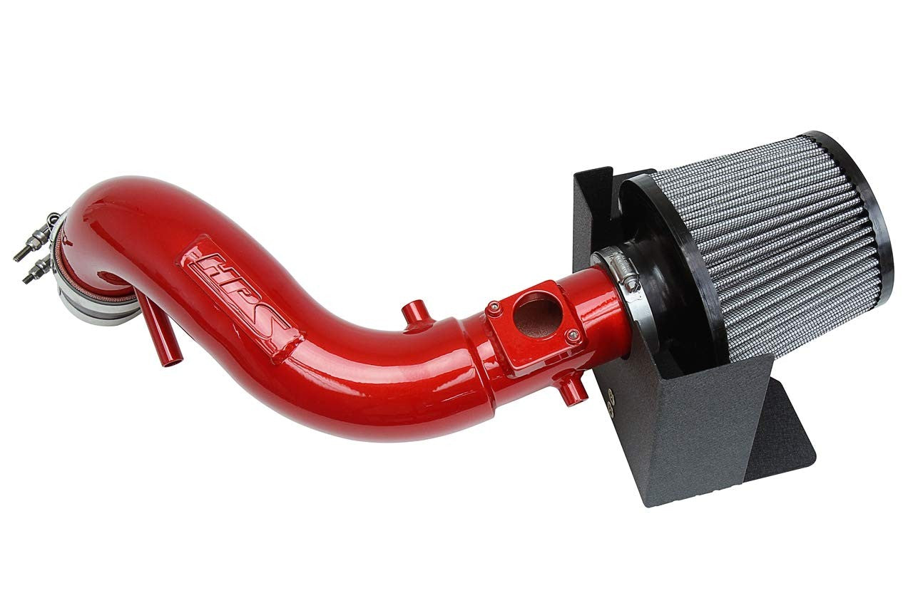 HPS Shortram Air Intake Heat Shield Kit for 05-06 Scion tC 2.4L SKU 827-515R, red product view