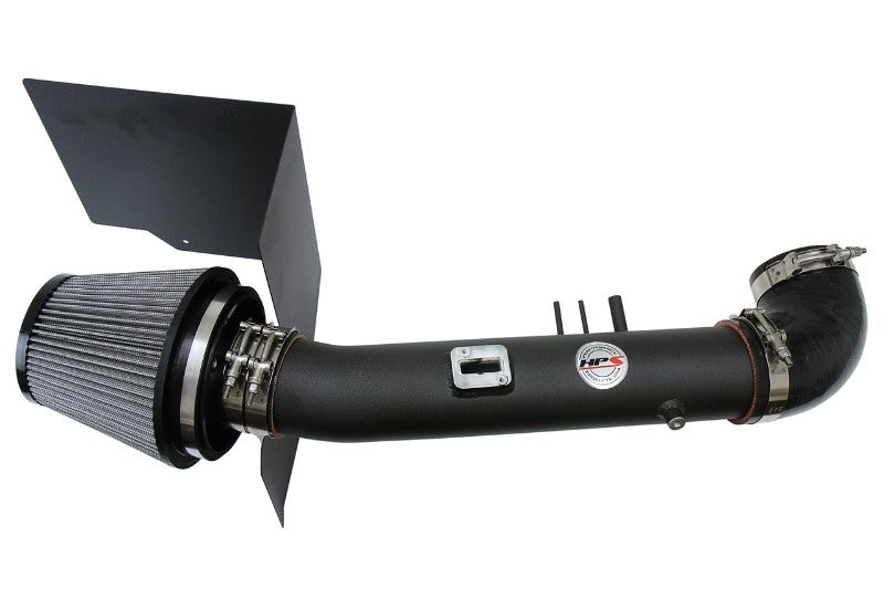 HPS Shortram Air Intake Heat Shield Kit for 05-06 Tundra / 05-07 Sequoia 4.7L SKU 827-523WB, wrinkle black product view