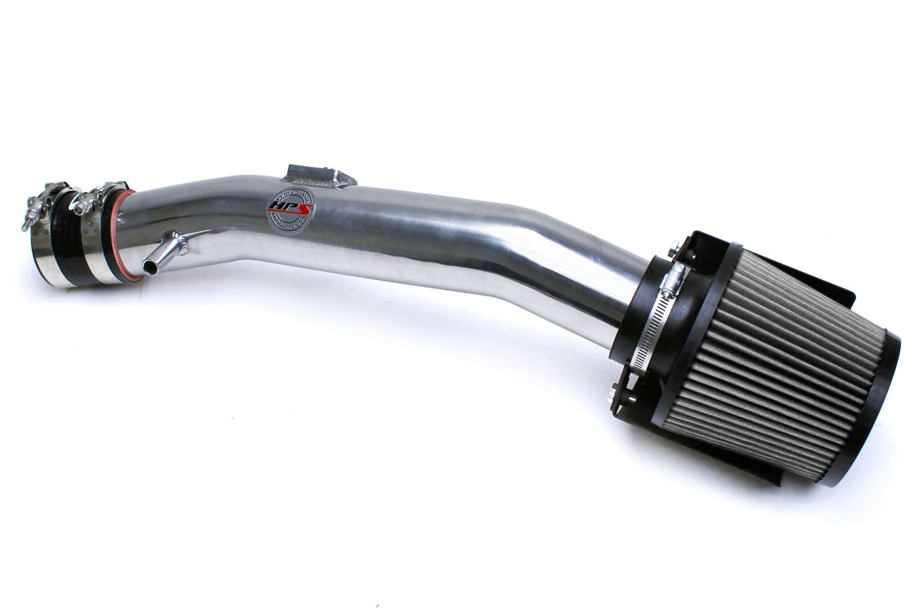 HPS Shortram Air Intake Heat Shield Kit for 04-06 Altima / 04-08 Maxima 3.5L SKU 827-558P, polished product view