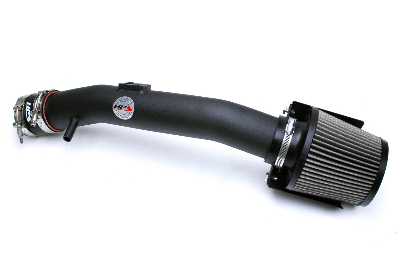 HPS Shortram Air Intake Heat Shield Kit for 04-06 Altima / 04-08 Maxima 3.5L SKU 827-558WB, wrinkle black product view