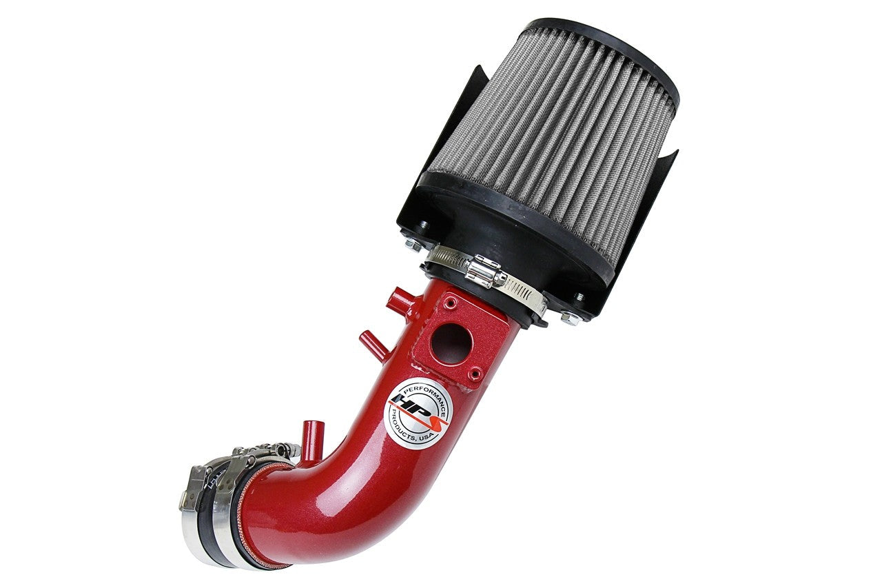 HPS Shortram Air Intake Heat Shield Kit for 07-09 Honda CR-V 2.4L SKU 827-588R, red product view