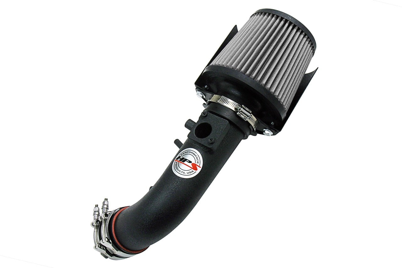 HPS Shortram Air Intake Heat Shield Kit for 07-09 Honda CR-V 2.4L SKU 827-588WB, wrinkle black product view